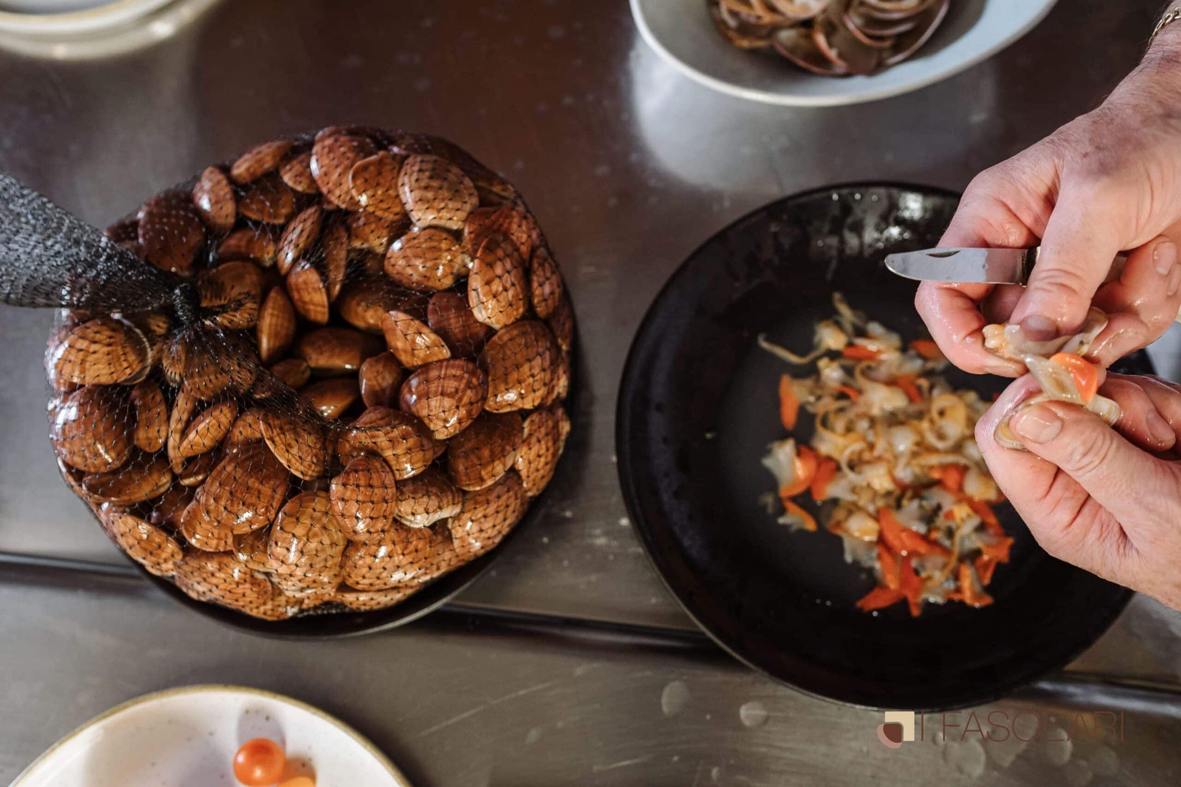 In cucina con la polpa di fasolari